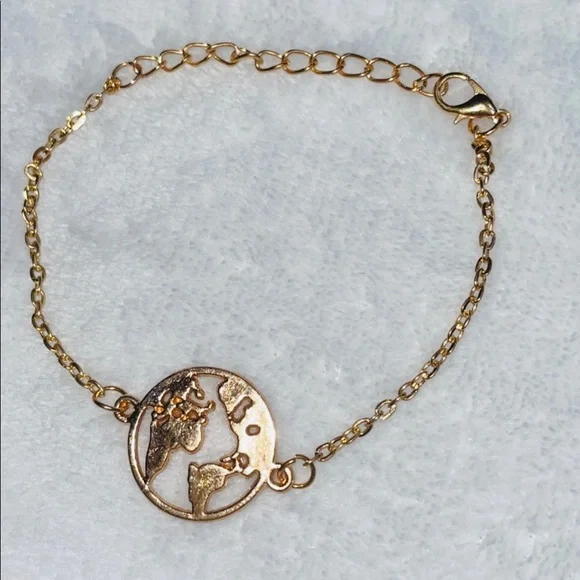 World Map Bracelet NWOT - Picture 7 of 7